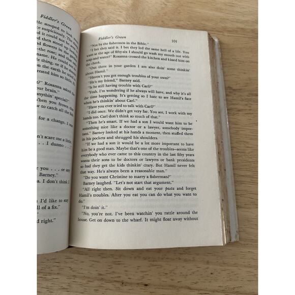 Fiddler's Green by Ernest K Gann HC/BC/DJ/1st Edition 1950 Book Novel Adventure - Picture 9 of 15